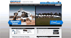 Desktop Screenshot of american-rentals.com
